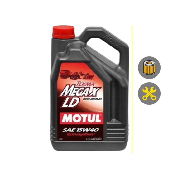 Cambio de aceite 15w40 Motul XLD SEMISINTETICO